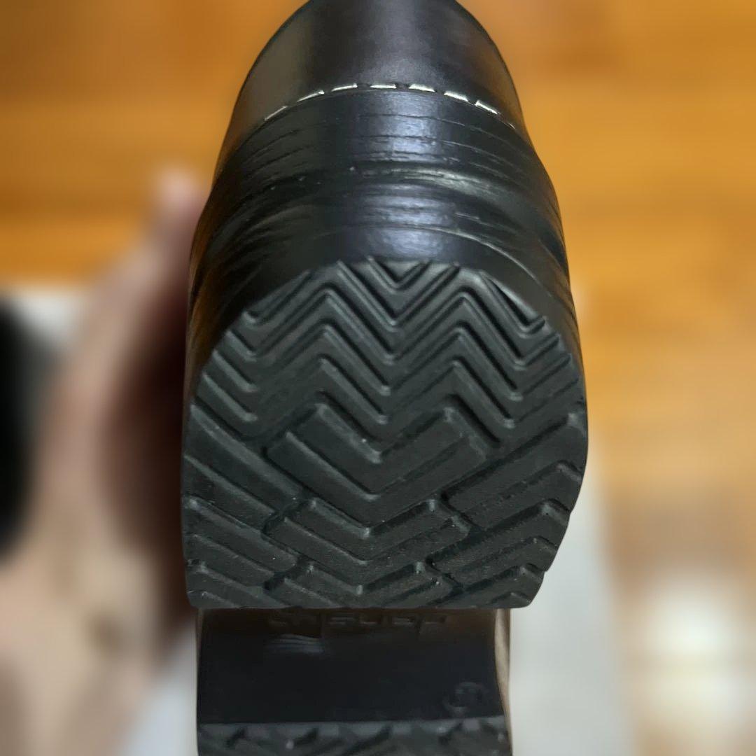 dansko ダンスコ ブラック サボ 38 クロッグサンダル