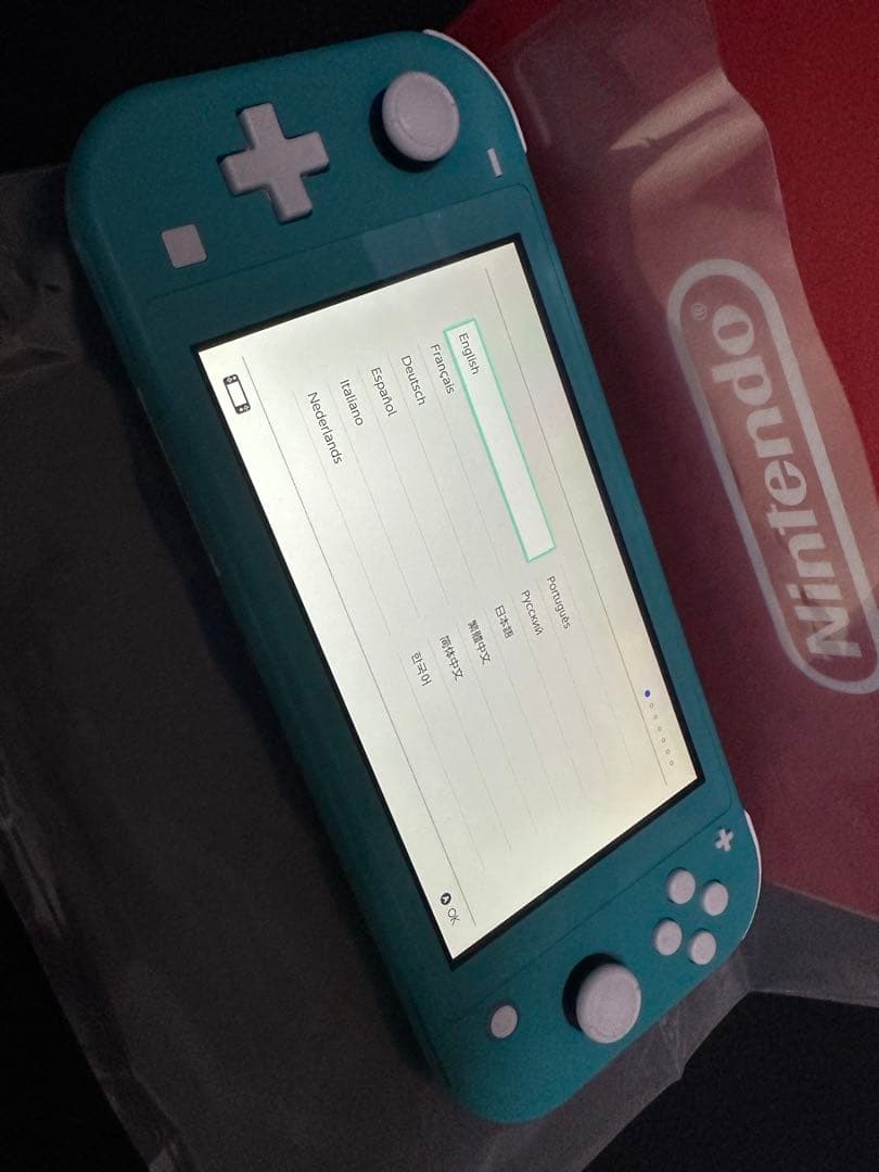 【美品】Nintendo Switch Lite ターコイズ 箱あり