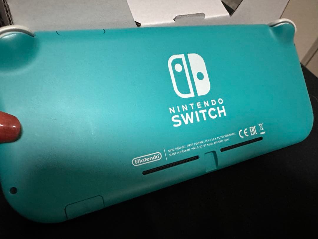【美品】Nintendo Switch Lite ターコイズ 箱あり