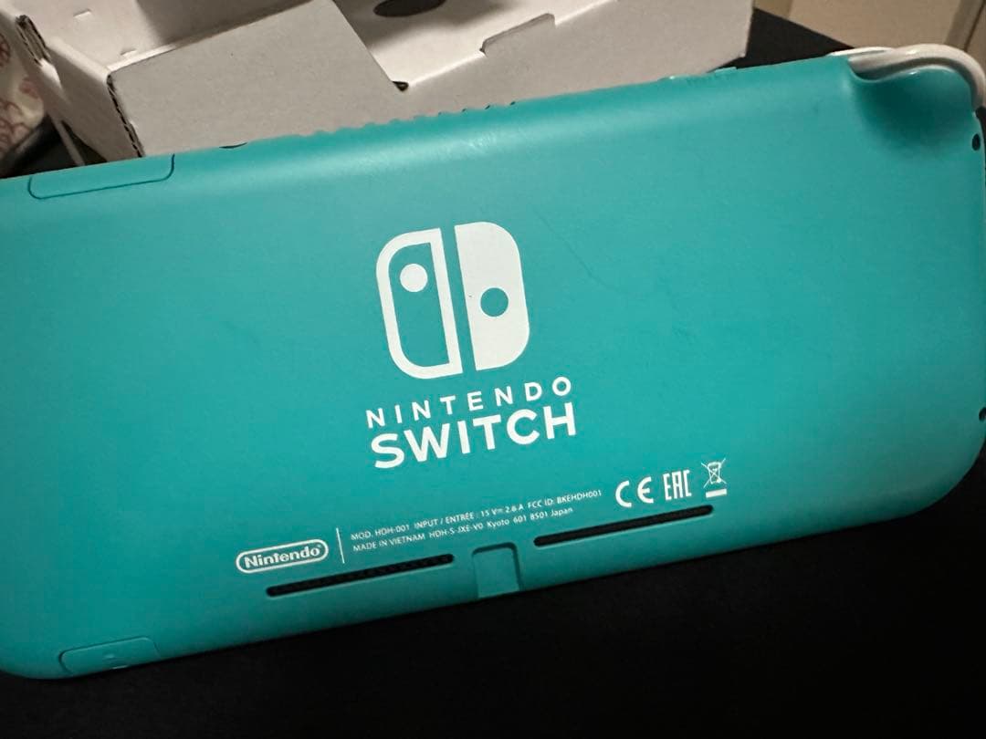 【美品】Nintendo Switch Lite ターコイズ 箱あり