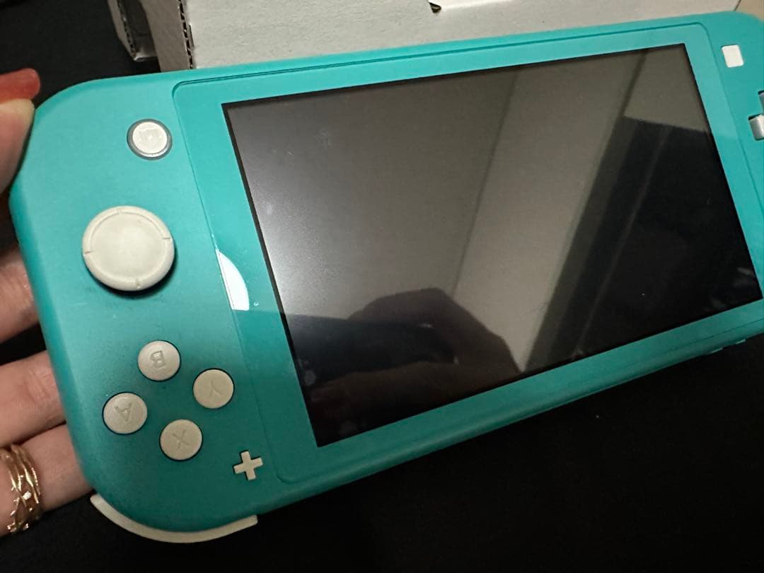 【美品】Nintendo Switch Lite ターコイズ 箱あり
