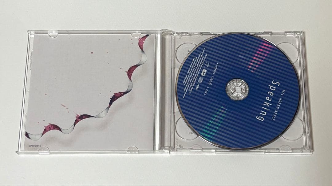 Mrs. GREEN APPLE Speaking 初回限定盤 帯付き