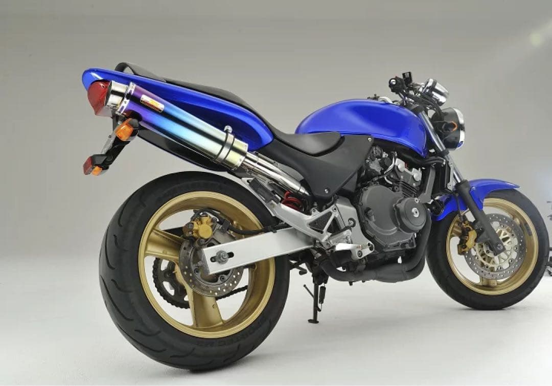 専用Realize ホンダ ホーネット250 Aria Ti TypeSマフラー