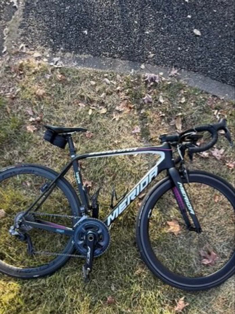 んMERIDA SCULTURA TEAM-E フレームセットS/Mサイズ