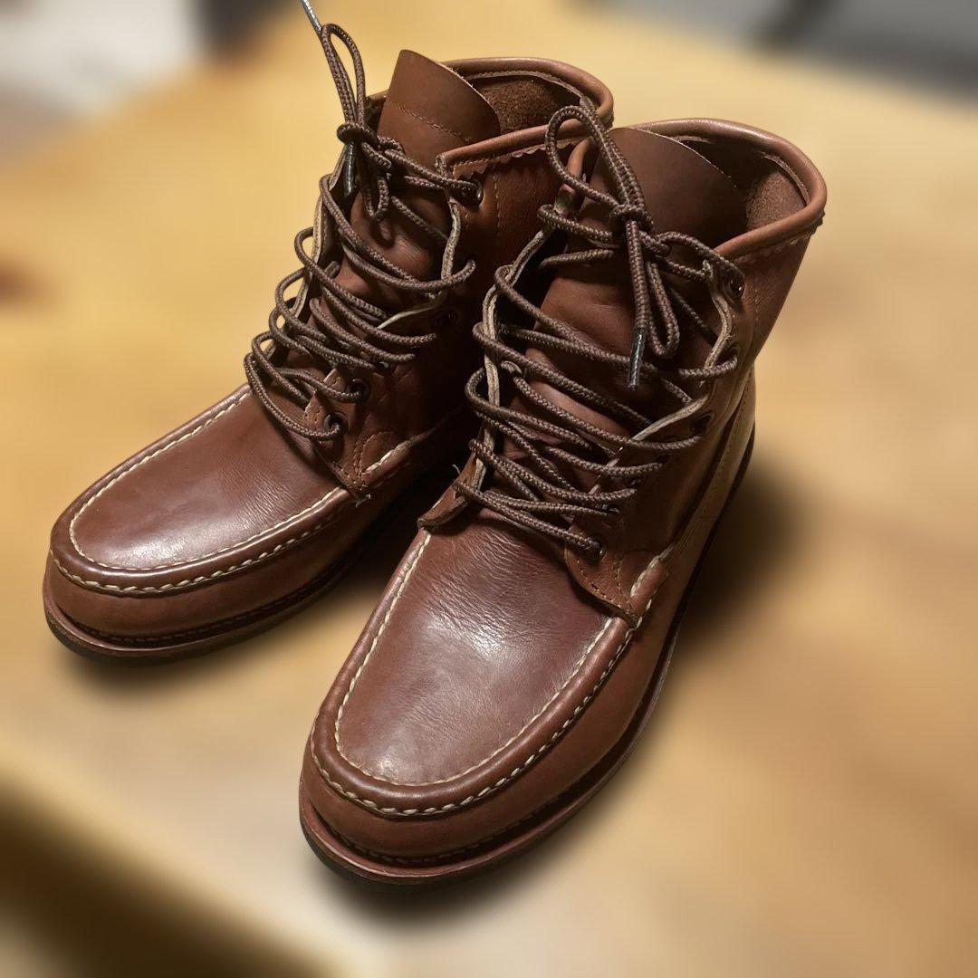 ラッセルモカシン　希少ダブルバンプブーツ　サイズUS 7.5D バードシューター