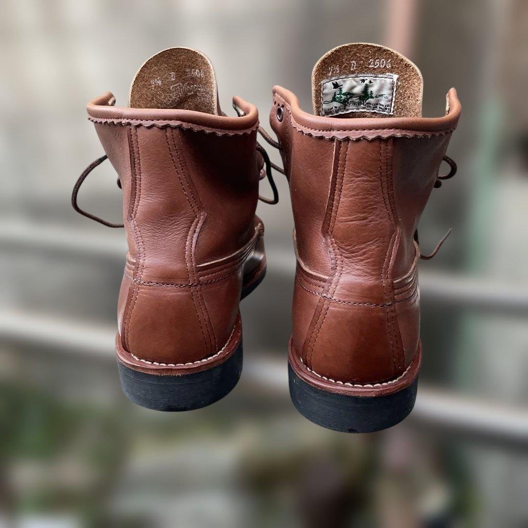 ラッセルモカシン　希少ダブルバンプブーツ　サイズUS 7.5D バードシューター