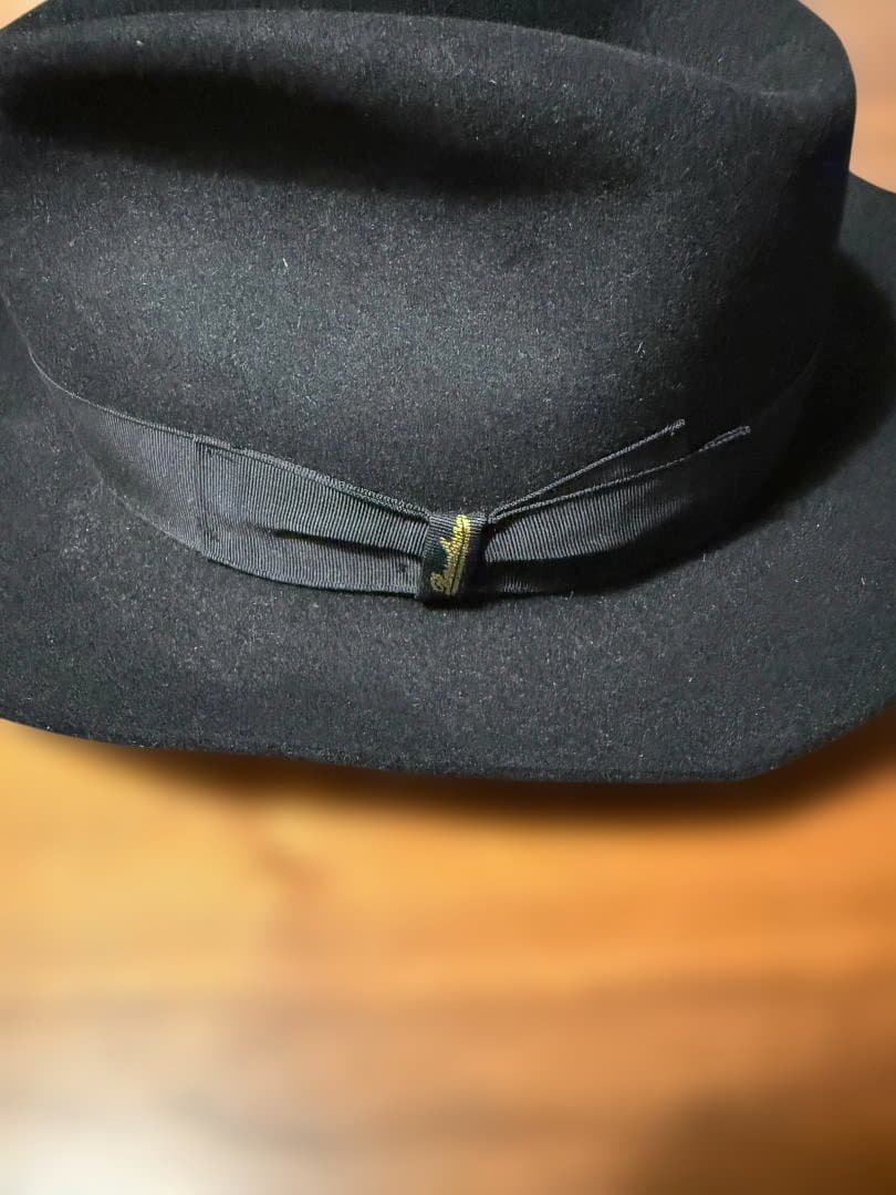 ボルサリーノ　黒 約６０cm前後