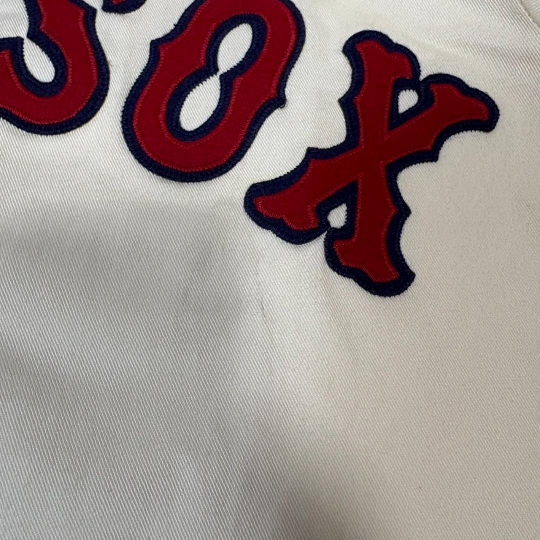 USA製 ミッチェルアンドネス ボストン レッドソックス ベースボールシャツ L