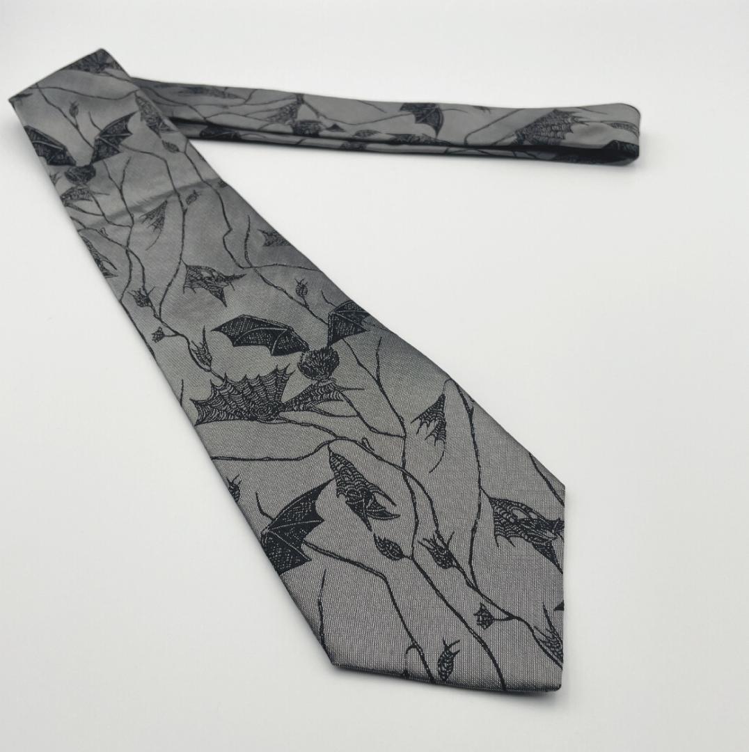 【AlexanderMcQueen（アレキサンダーマックイーン）】シルクネクタイ