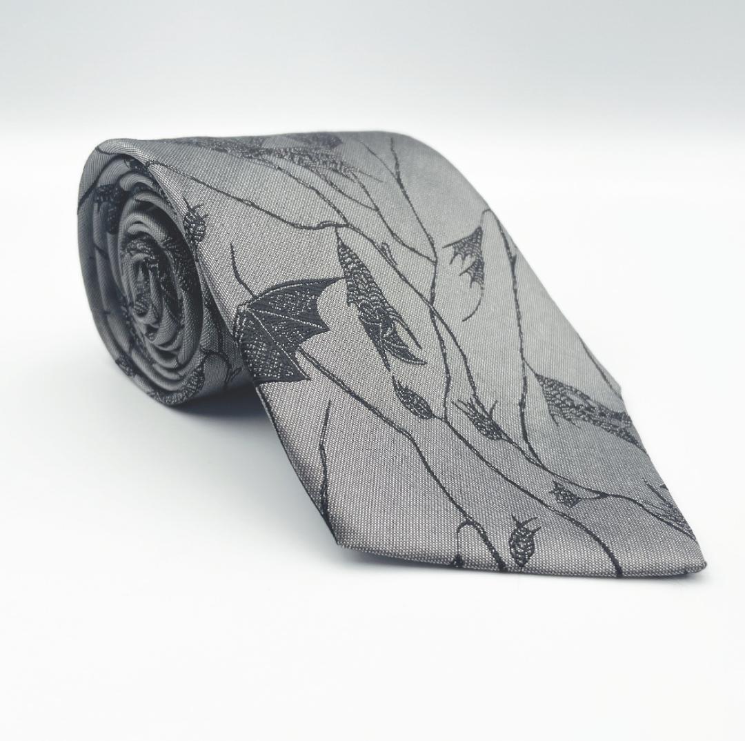 【AlexanderMcQueen（アレキサンダーマックイーン）】シルクネクタイ