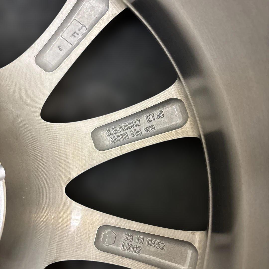 魔枠希少カールソン 1/11 19インチ 114.3 5穴8.5jフロント