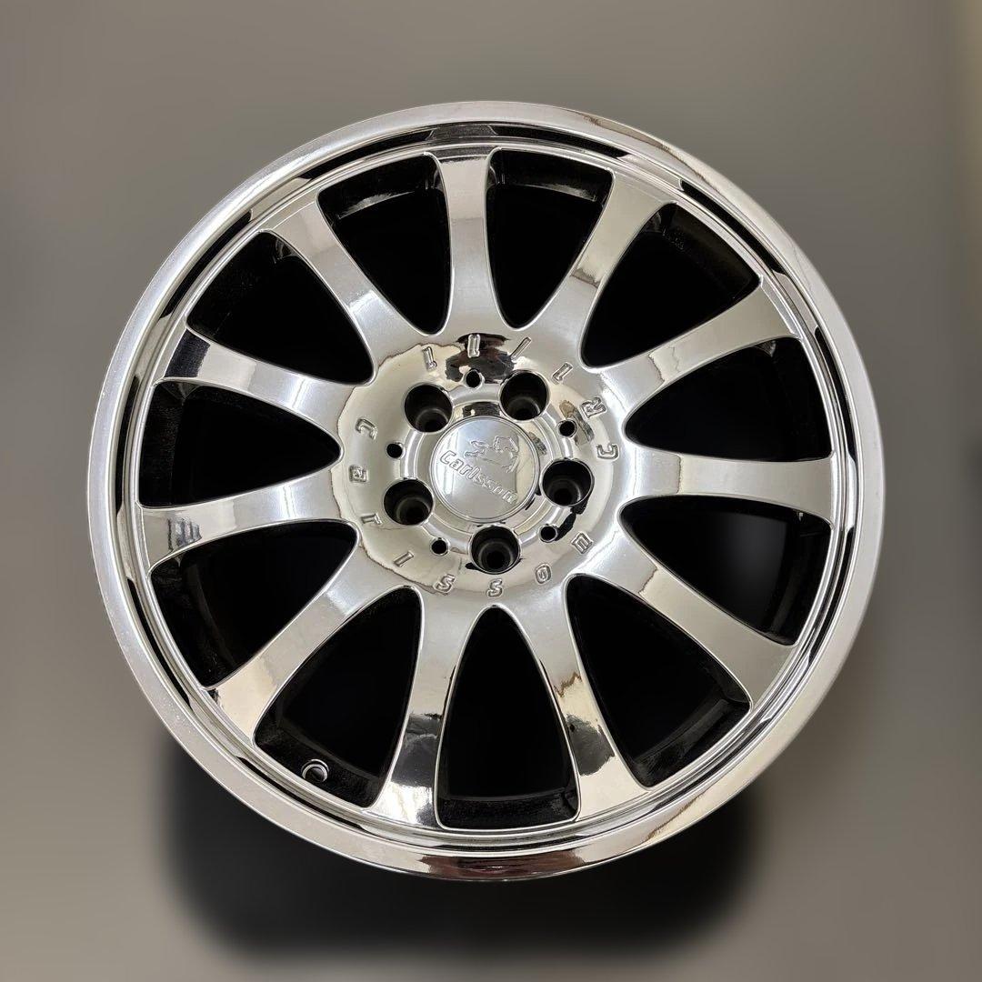 魔枠希少カールソン 1/11 19インチ 114.3 5穴8.5jフロント