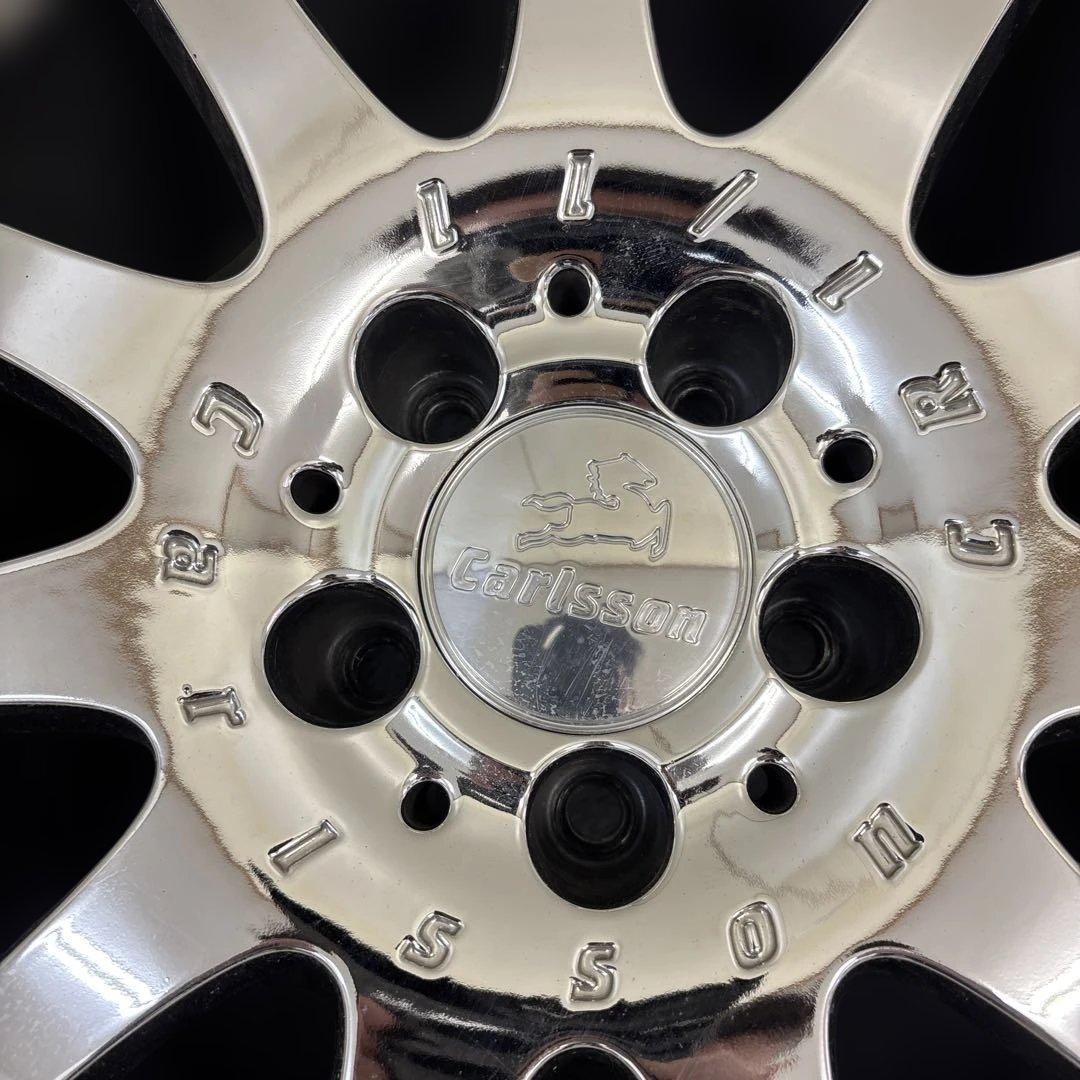 魔枠希少カールソン 1/11 19インチ 114.3 5穴8.5jフロント