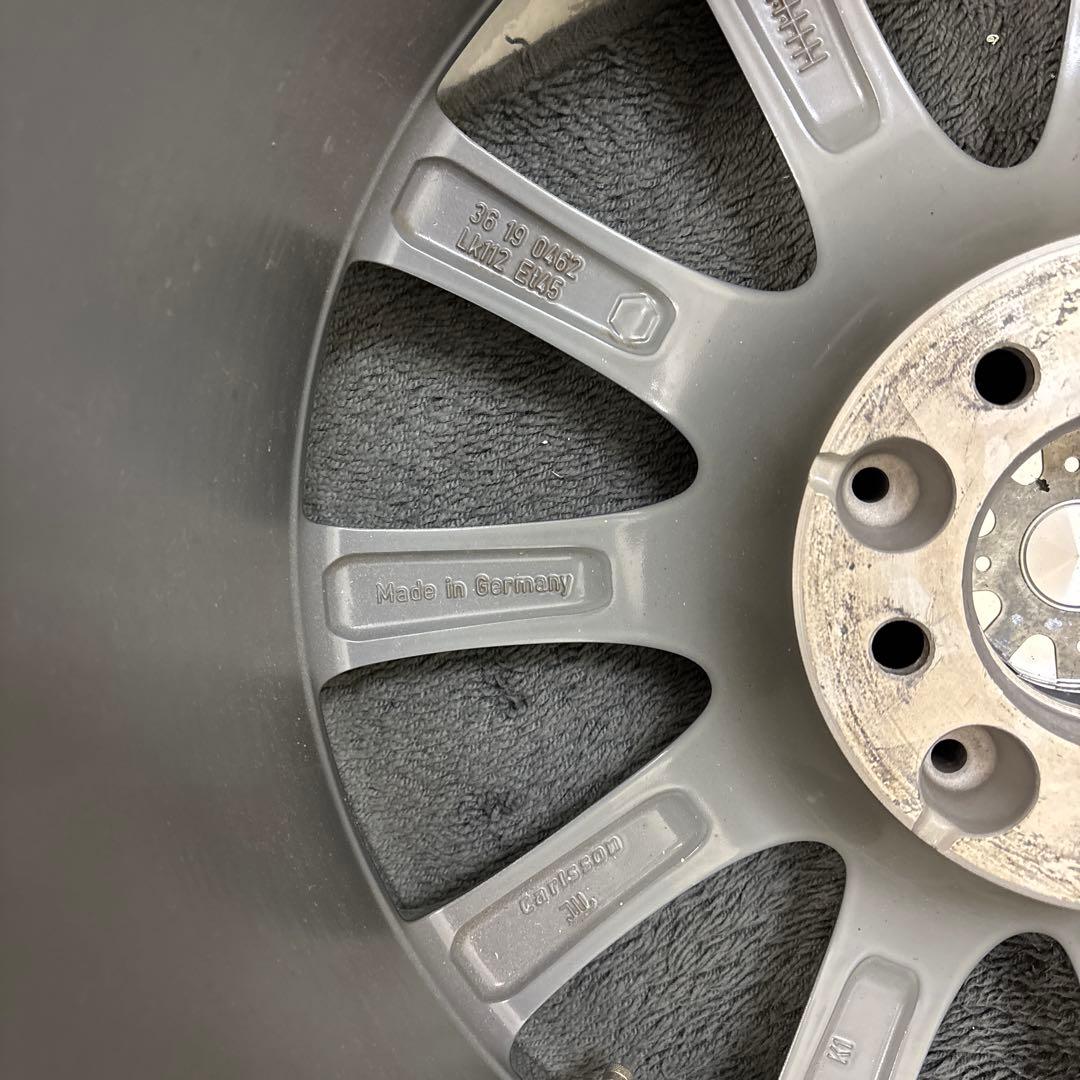 魔枠希少カールソン 1/11 19インチ 114.3 5穴8.5jフロント