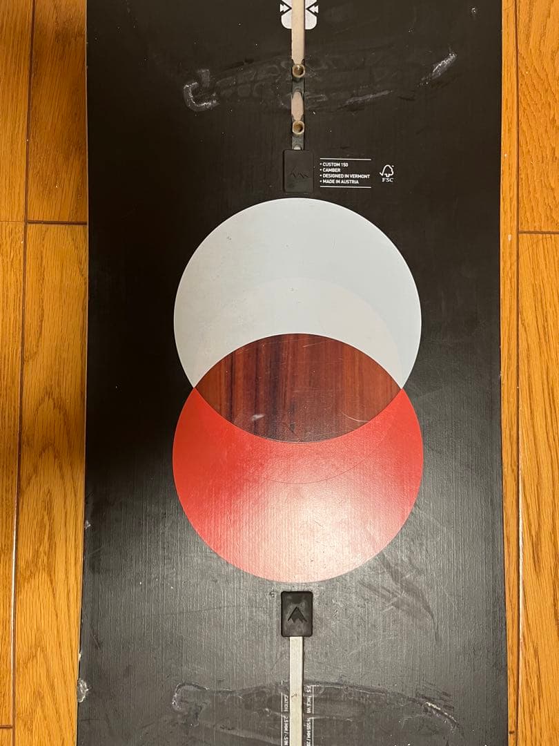 Burton custom 150 キャンバー