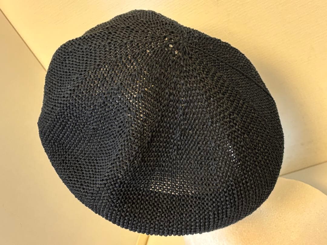 CA4LA/帽子/コラボ/VICTIM/別注/麦わら/ベレー/限定/メッシュ/黒