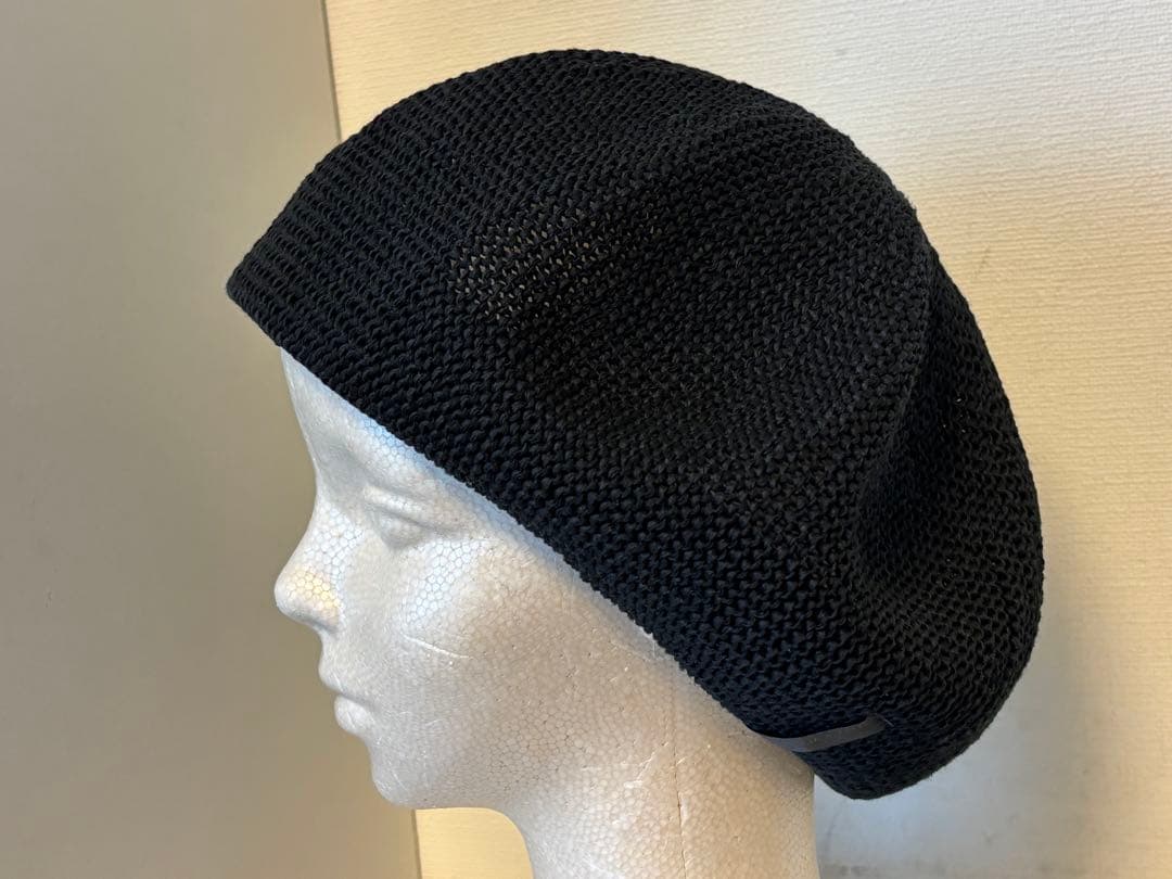 CA4LA/帽子/コラボ/VICTIM/別注/麦わら/ベレー/限定/メッシュ/黒