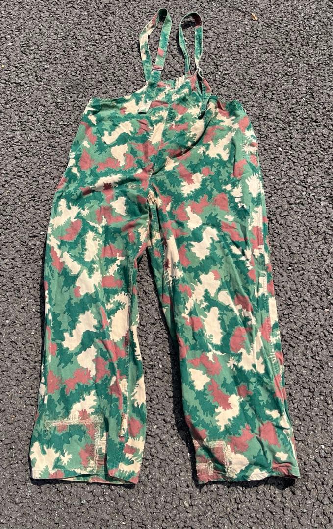 ハンガリー軍　珍しい　ヴィンテージ　迷彩　ツーピース