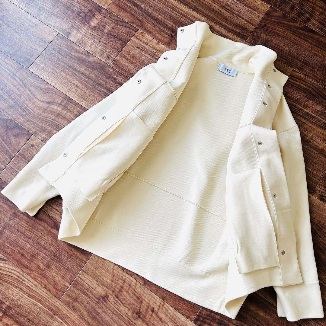 ADAM ET ROPÉ WEB限定スムースジャージブルゾン 春秋アウター