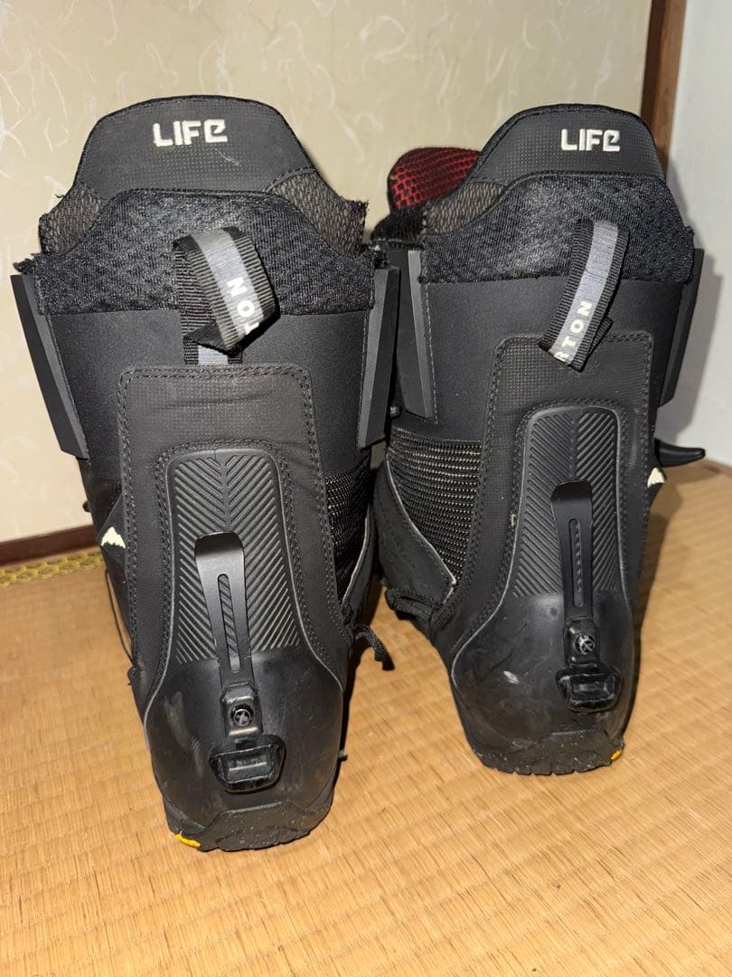 ION SO ブラック スノーボードブーツステップオンセット