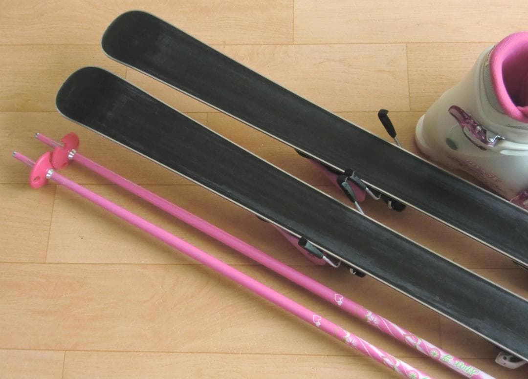 ■■1月限定■送料無料■KAZAMA■子供用スキーセット■116/22■WAX■