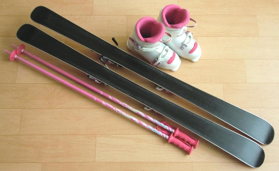 ■■1月限定■送料無料■KAZAMA■子供用スキーセット■116/22■WAX■