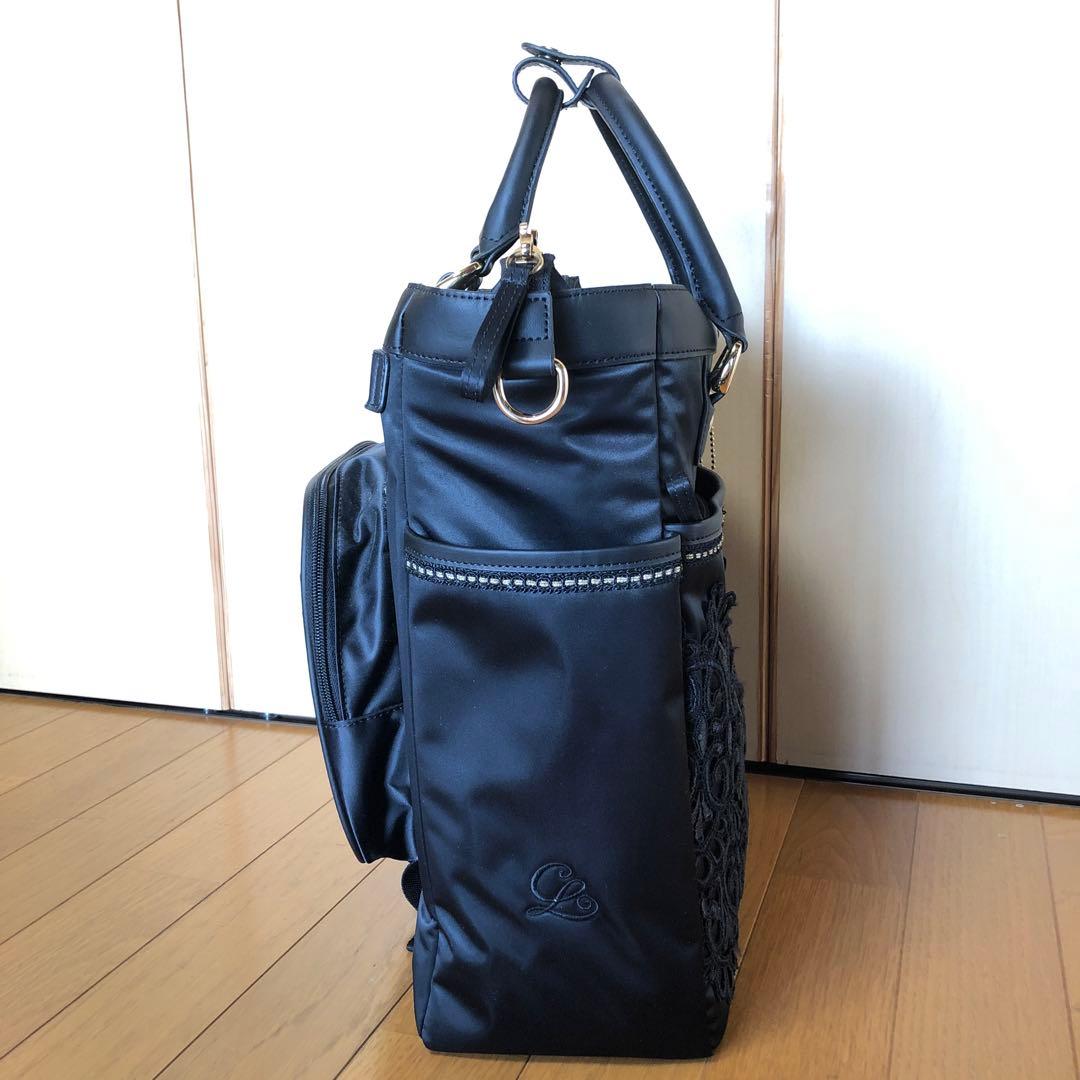 SWANY キャリーバッグ　近沢レースコラボ　ブラック