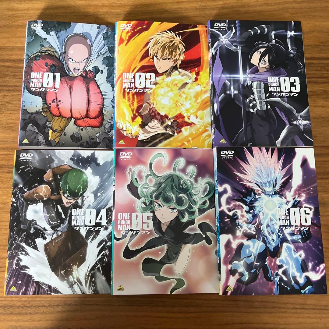 ワンパンマン　全6巻 ＋シーズン2 全6巻 DVD 12枚　全巻セット