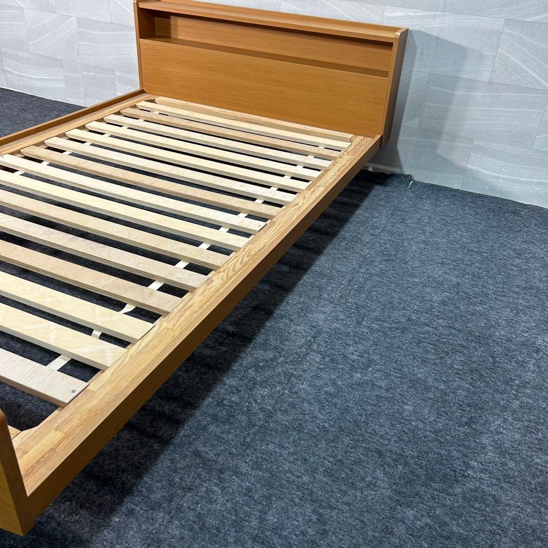 unico ALBERO ベッドフレーム セミダブル おしゃれ 北欧 d3670