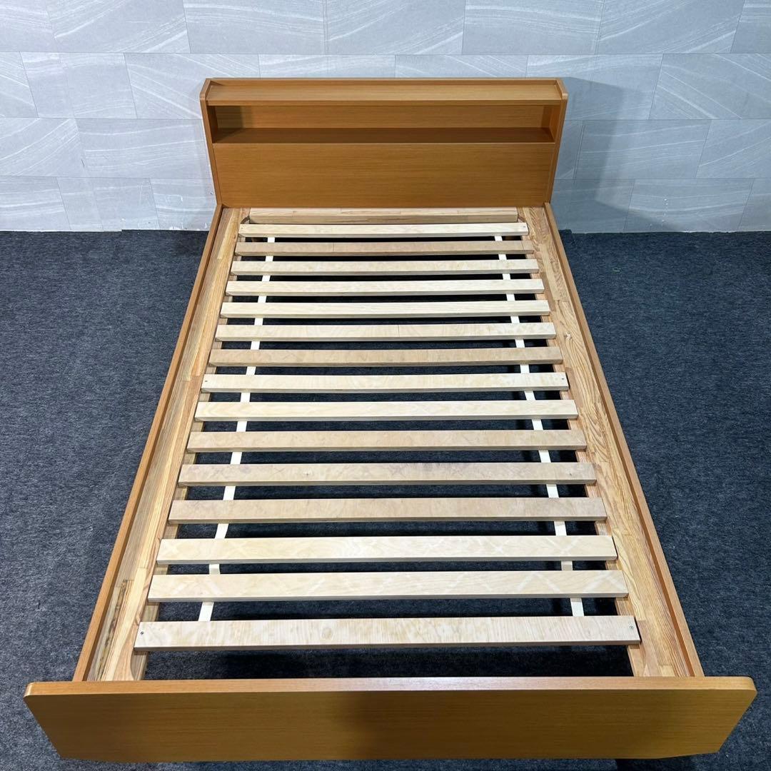 unico ALBERO ベッドフレーム セミダブル おしゃれ 北欧 d3670