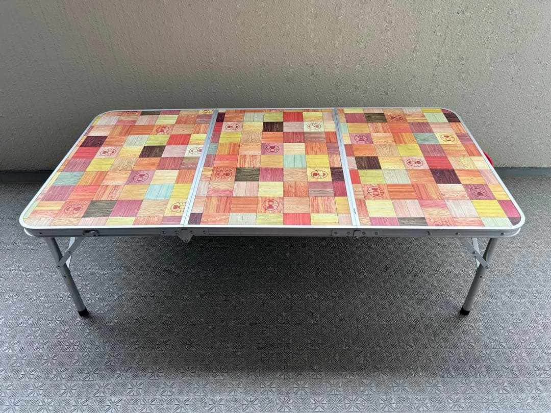 【コールマン】ナチュラルモザイク リビングテーブル 140 プラス