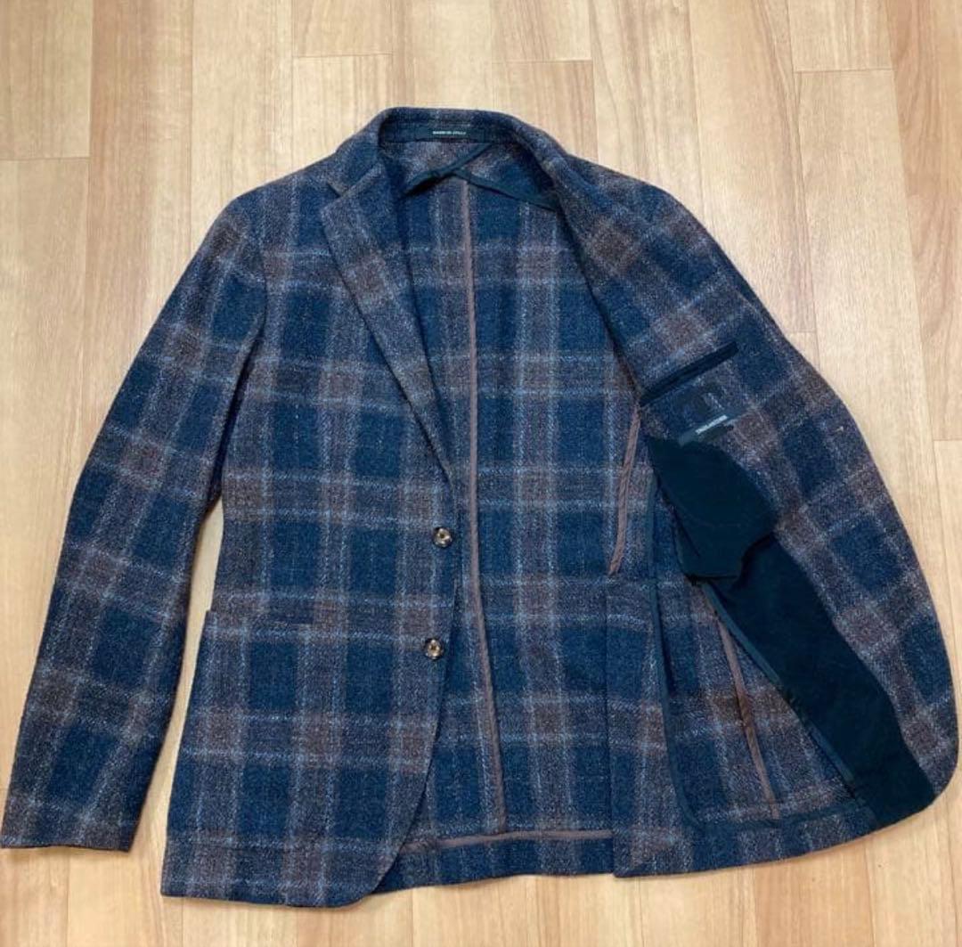 無*郎様 タリアトーレ 4者混 ジャケット 46 秋冬 ラペルピン付き