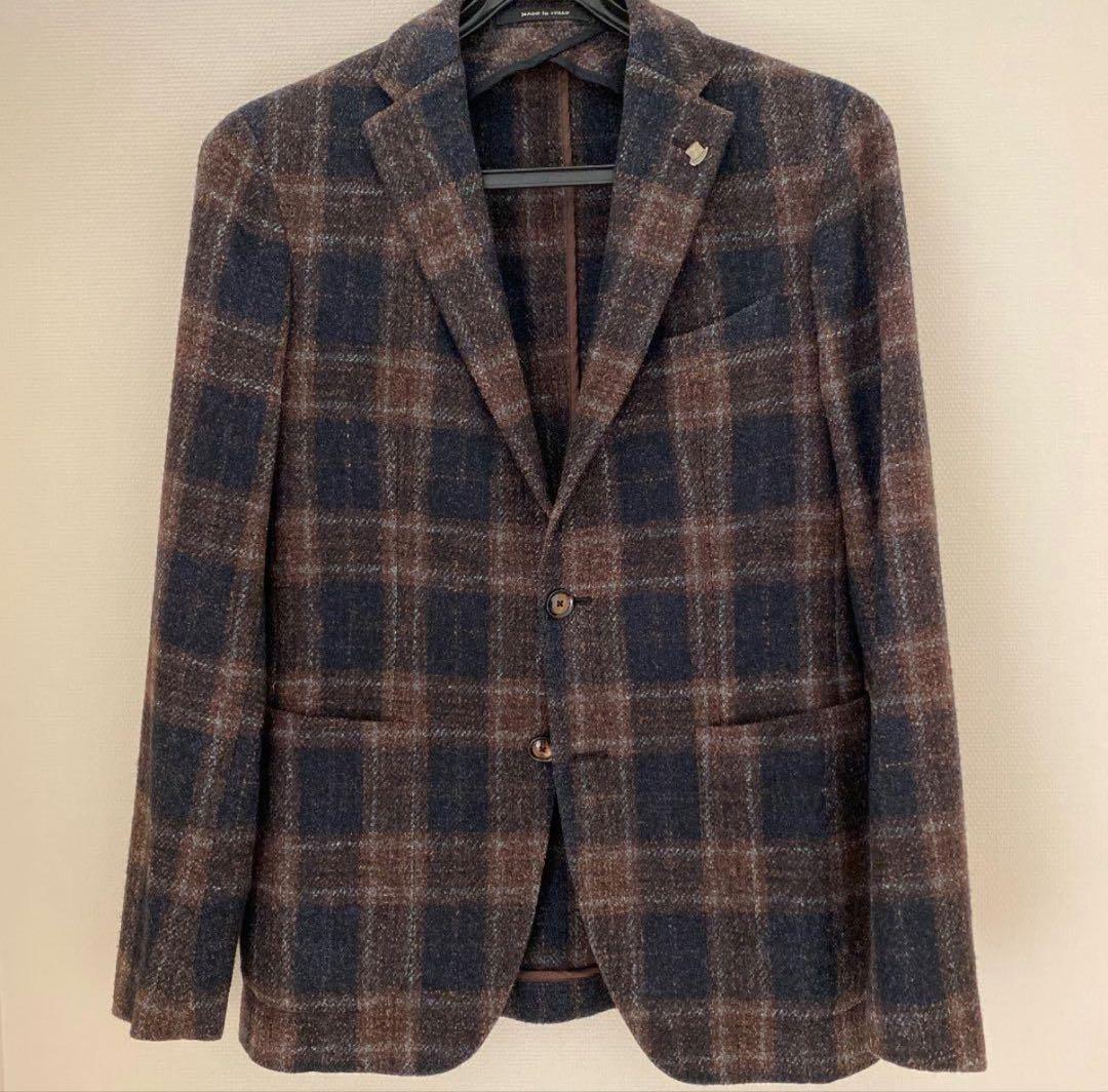 無*郎様 タリアトーレ 4者混 ジャケット 46 秋冬 ラペルピン付き