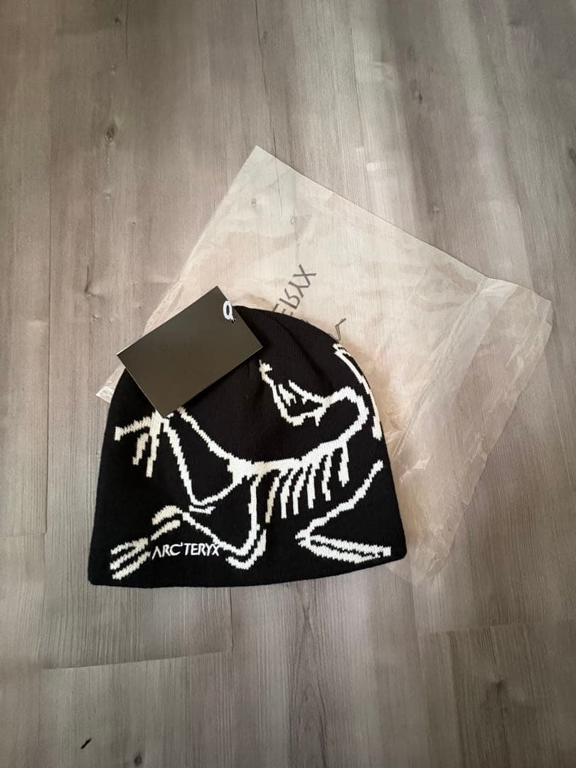 ARC'TERYX スケルトンデザイン ニット帽 値下げ交渉⭕️