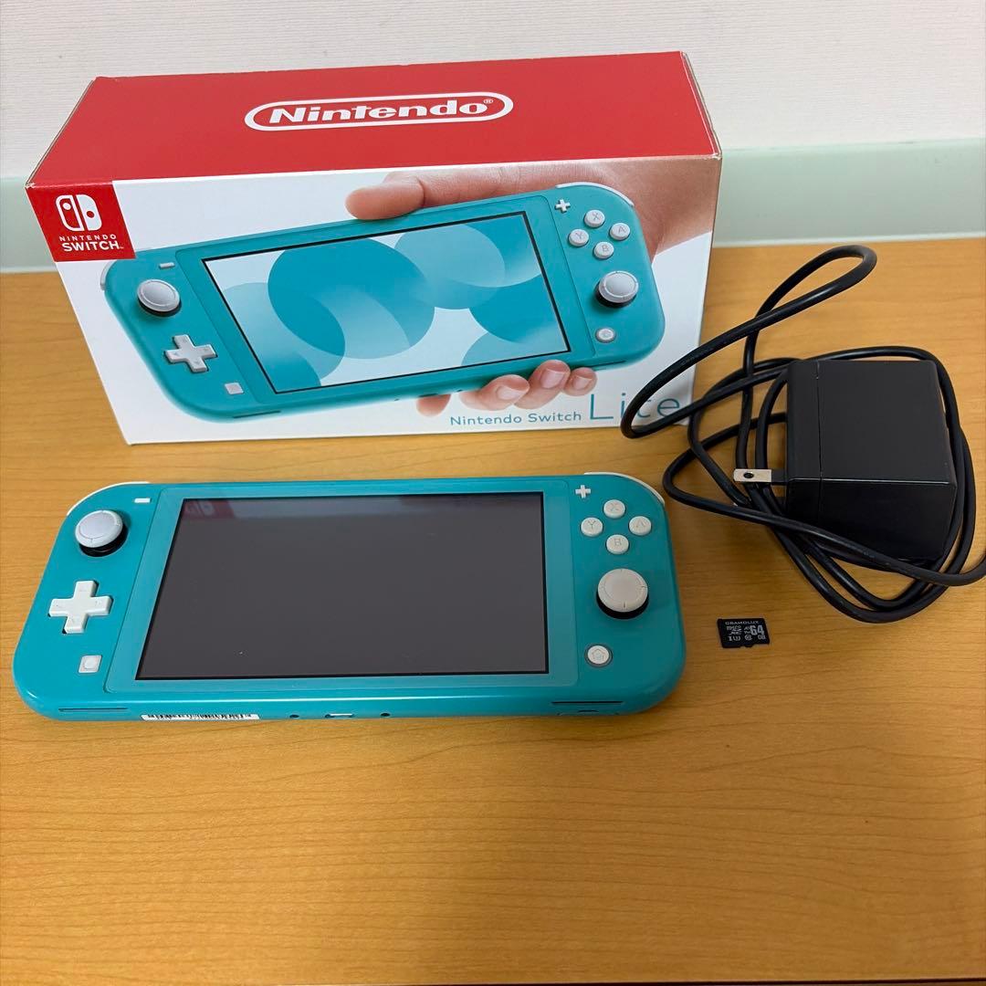 【64GB SDカード付き】Nintendo Switch Lite ターコイズ