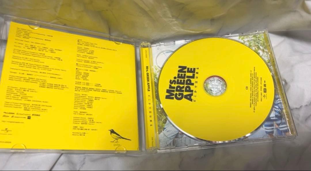 Mrs. GREEN APPLE どこかで日は昇る 初回限定盤