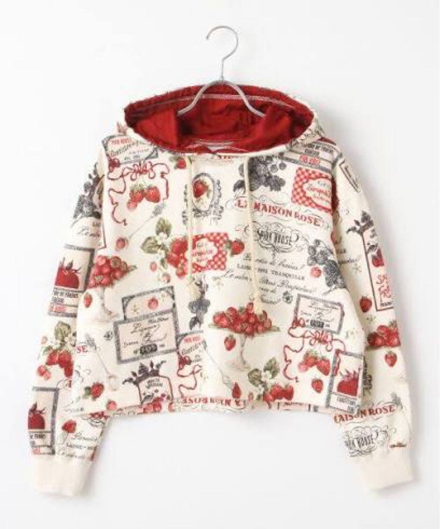 ピンクハウス PINKHOUSE Salon de Fraiseフーディ タグ付