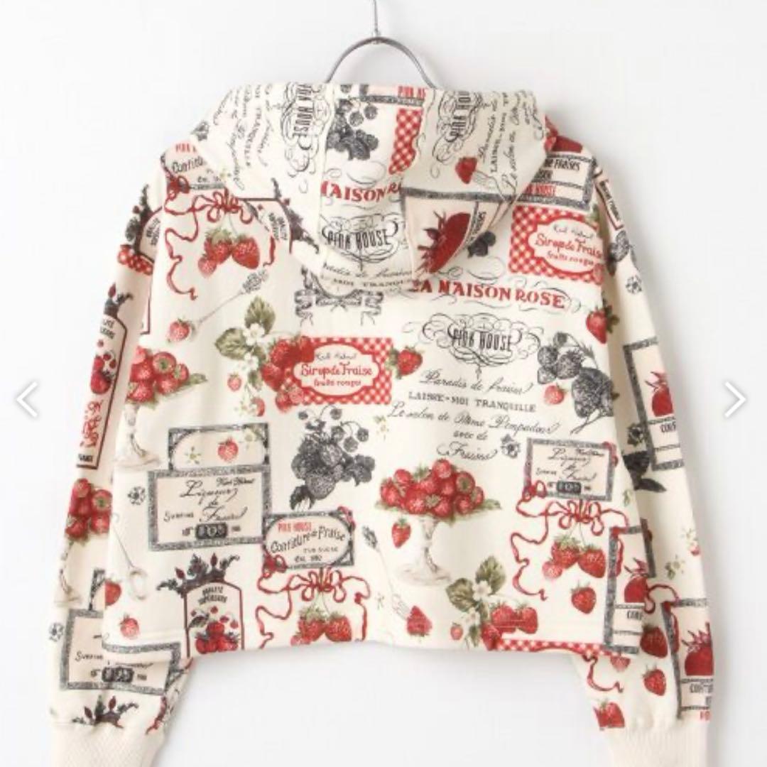 ピンクハウス PINKHOUSE Salon de Fraiseフーディ タグ付