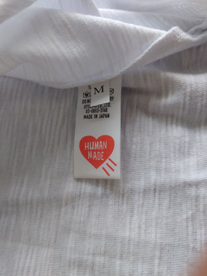 HUMAN MADE ヒューマンメイド　ダックプリント 白　Tシャツ　M