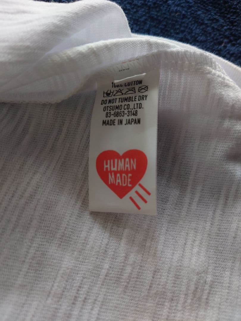 HUMAN MADE ヒューマンメイド　ダックプリント 白　Tシャツ　M