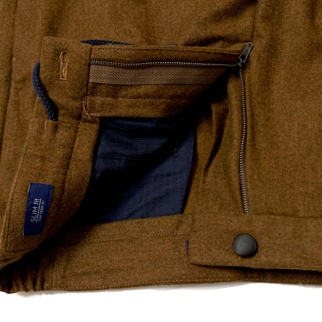 ●極美品 incotex 44 ルーマニア製 定価¥45,000程 イージーPT