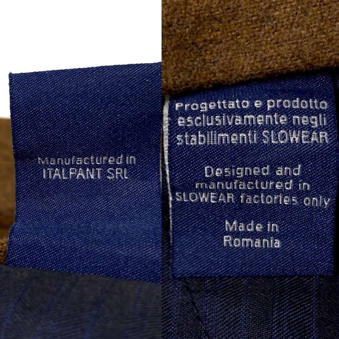 ●極美品 incotex 44 ルーマニア製 定価¥45,000程 イージーPT