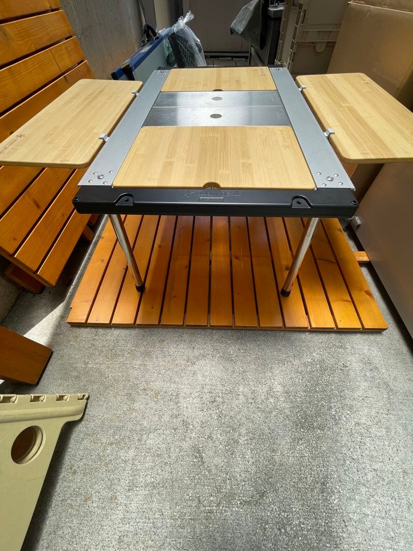 スノーピーク( peak) IGTセット アイアングリルテーブル 脚付