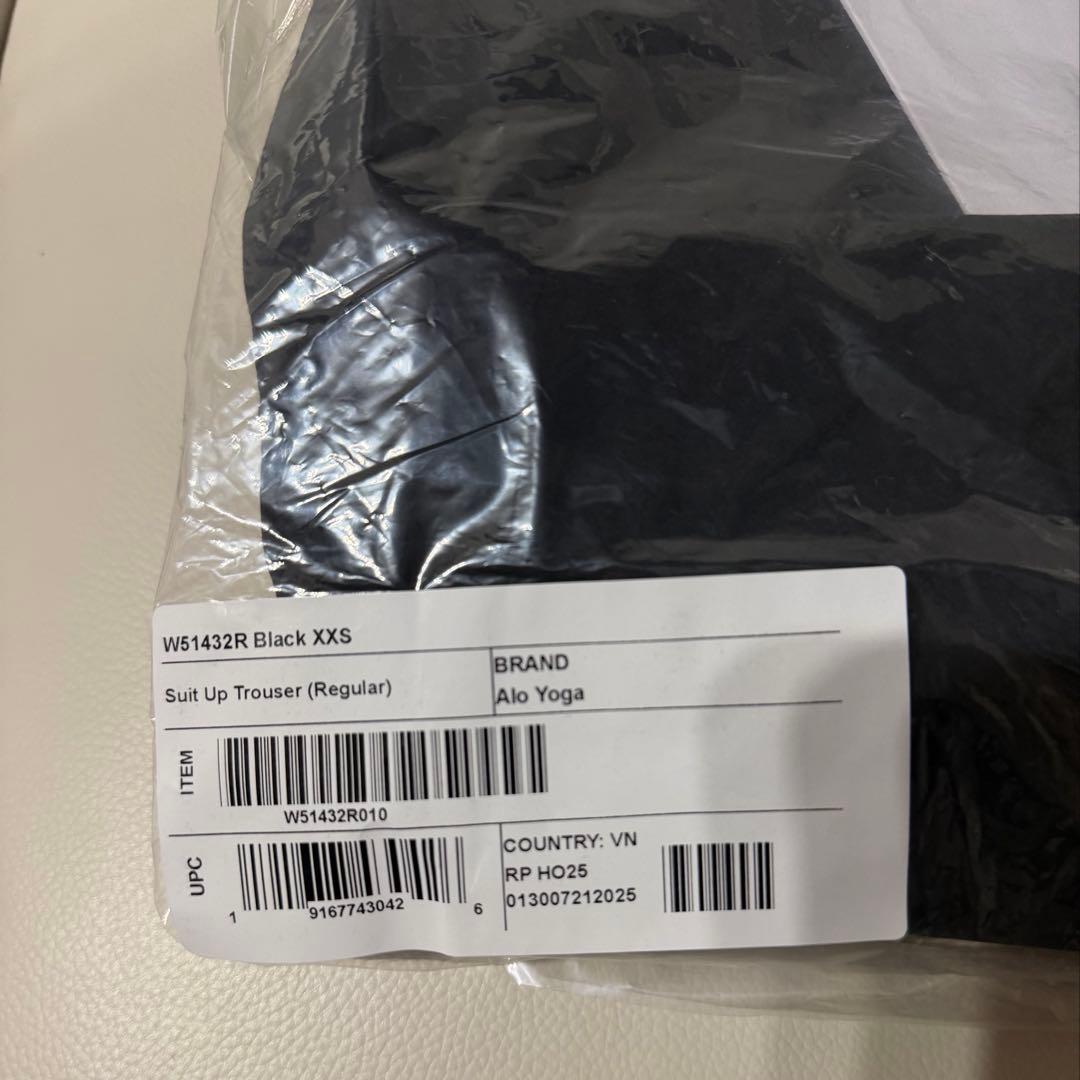alo yoga suit up トラウザー xxs