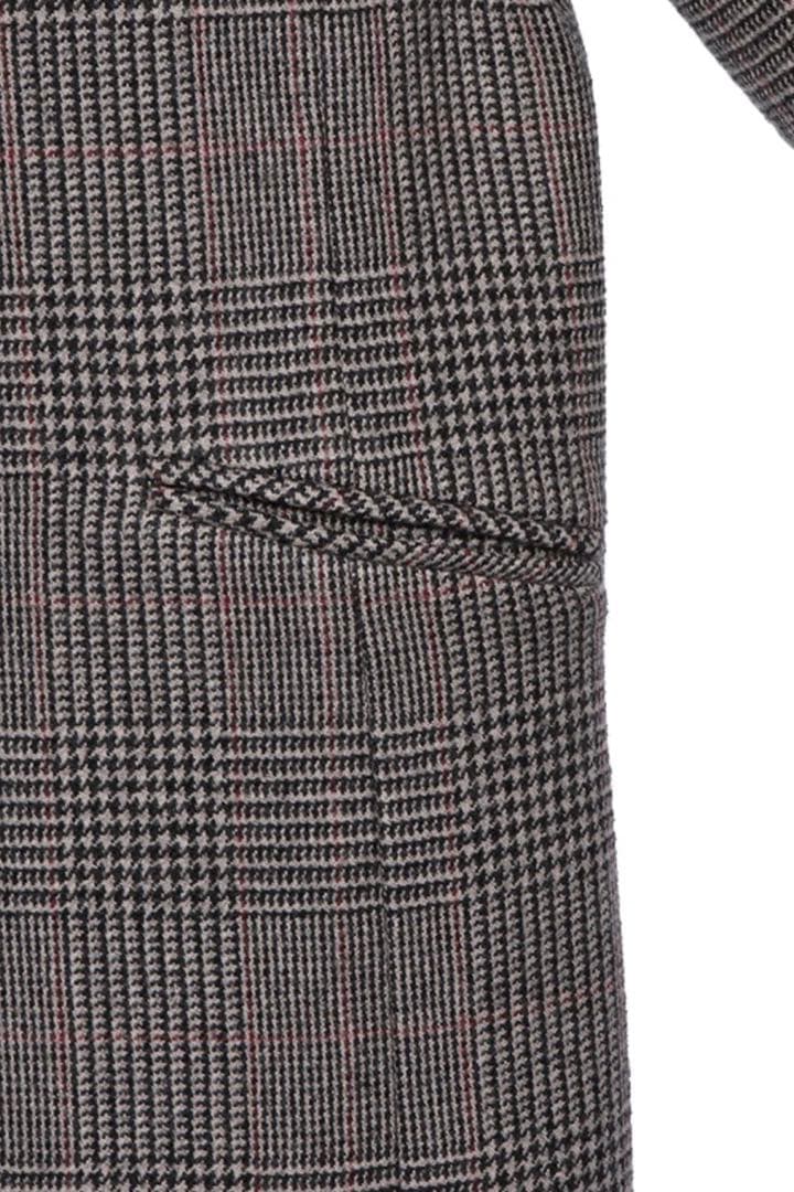 anuans グレンチェックチェスターコート　フリーサイズ