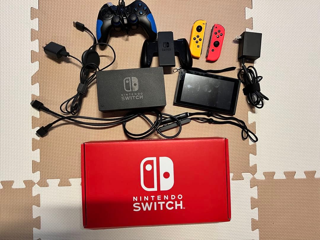 Nintendo Switch 本体 赤・黄 Joy-Con