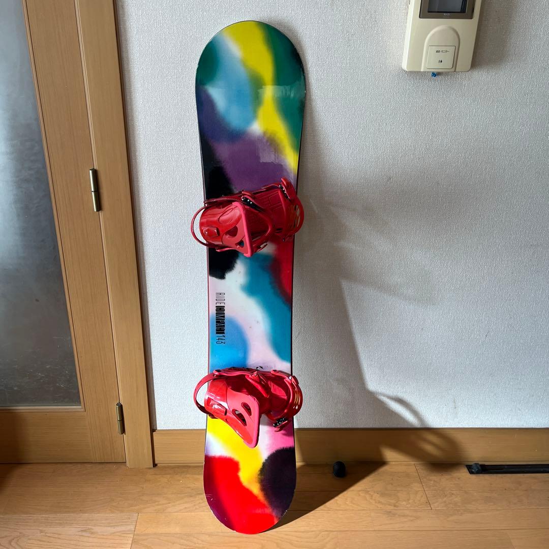 美品 RIDE COMPACT 143 スノーボード