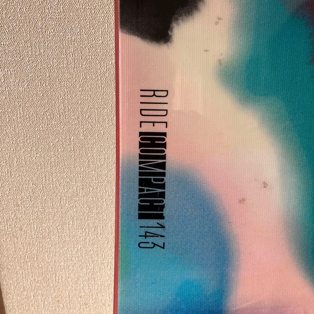 美品 RIDE COMPACT 143 スノーボード