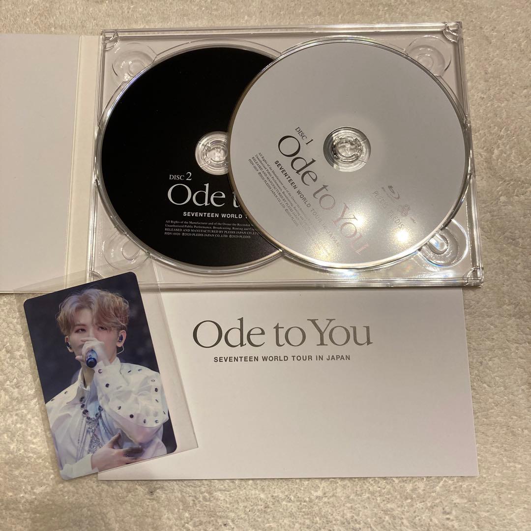 SEVENTEEN ode to you dvd 初回限定盤 BluRay