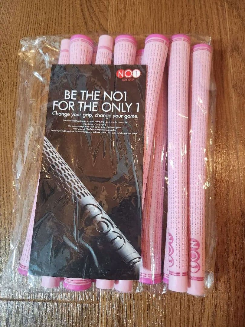 NO1 ゴルフグリップ ピンク 13本セット